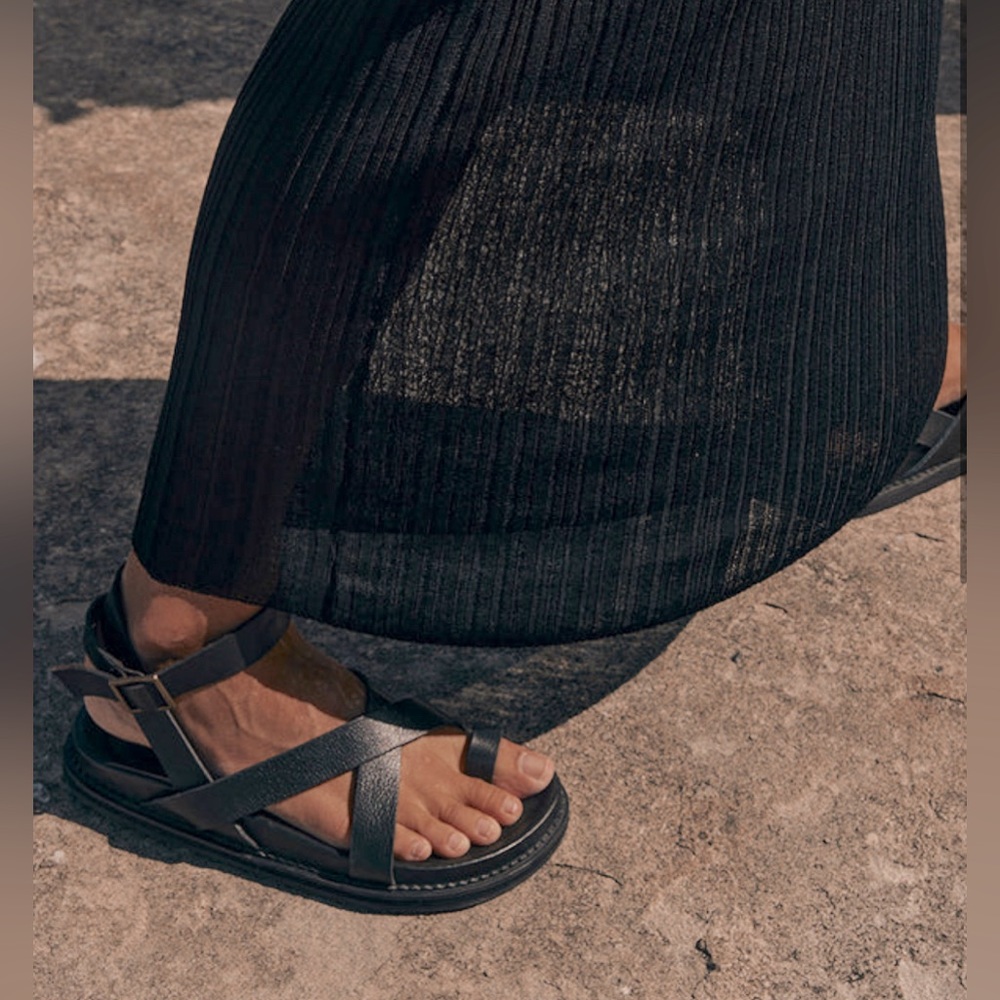 The Bali Taylor Leni Black Sandal 38 DISSH